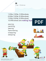 Lyrics Poster 10 Little Elves PDF