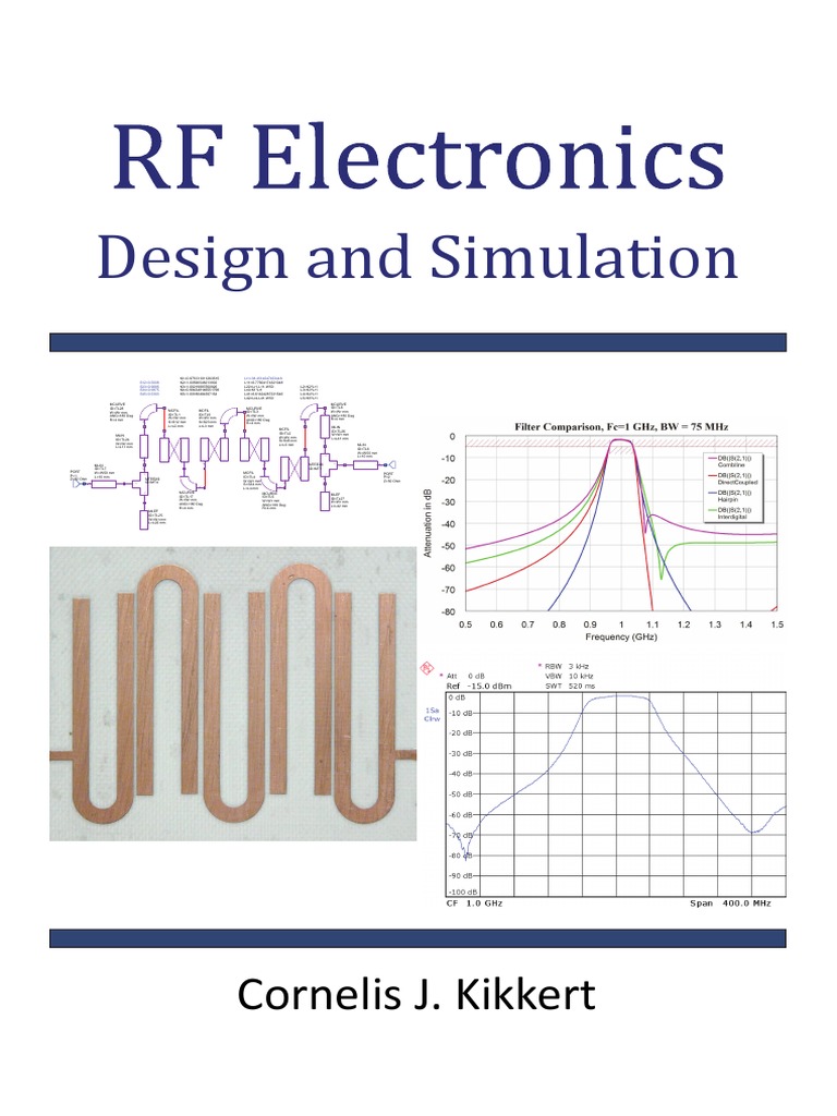 RF Electronics Design and Simulation PDF Electronic Filter Filter