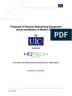 Proposal For UIC - Passive Equipment Installation - 14 November 2019