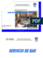 Servicio de Bar Modulo Aprendizaje Ince