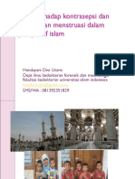 Panel HDU Kontrasepsi Dan Penundaan Menstruasi Dalam Pandangan Islam - Dispan 4 Nov 2014-Rev