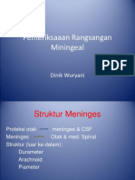 Pemeriksaaan Rangsangan Miningeal 2003