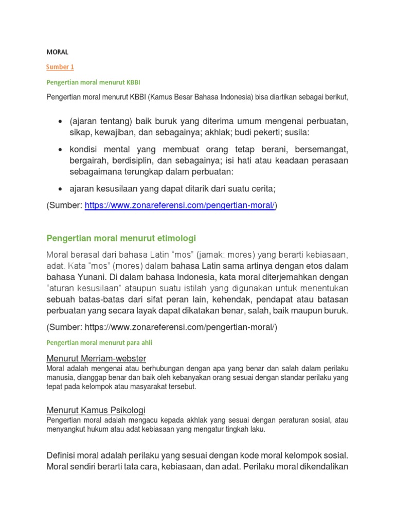 Moral Pdf