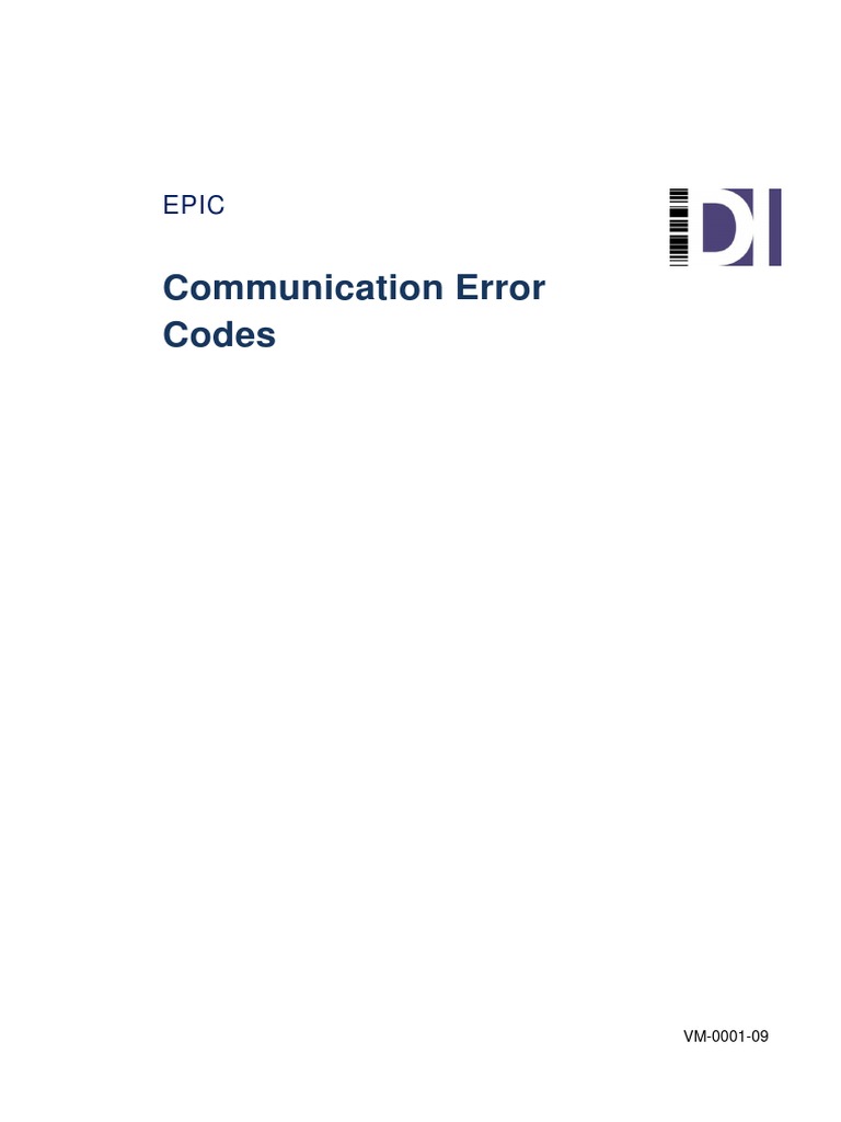 Communication Error Codes | PDF | Encryption | Computer File