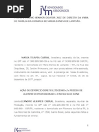 DECLARAÇÃO DE RESIDÊNCIA PARA TERCEIROS
