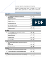 9 Forklift Pre-Operational Checklist PDF