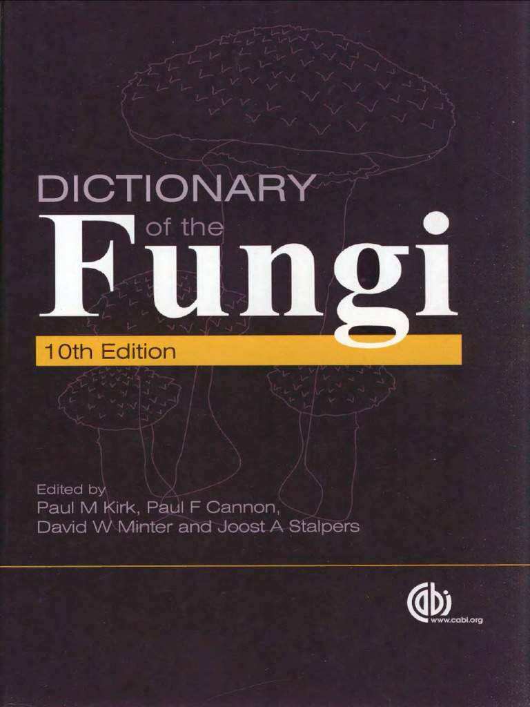 Dictionary of The Fungi PDF Genus Fungus