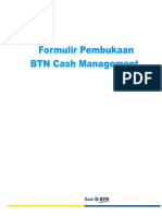 Form Pembukaan - BTN Cash Management PDF