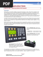 Baldor - Smart - Move - AN00197-003 Replacing BaldorCAN Keypads