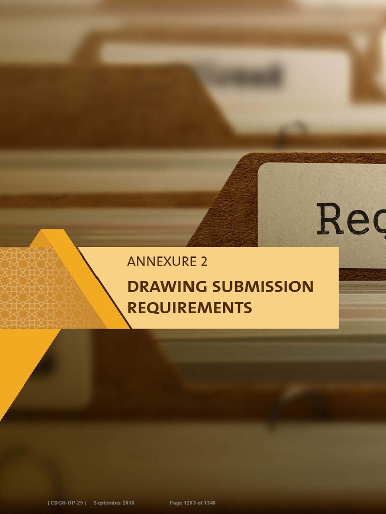 Civil Defence Drawing Submission Guide | PDF | Fire Sprinkler System ...