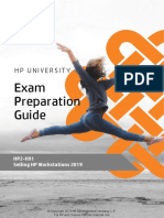 HP2-H91 HP UNIVERSITY Exam Preparation Guide Selling HP Workstations 2019