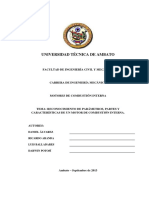 Motores de combustión interna: partes y características