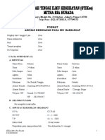 Format Ibu Hamil SOAP (ISI)