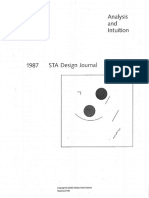 1987 STA Design Journal a Short Grandiose Theory of Design
