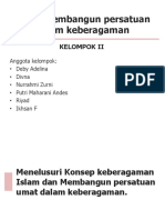 Agama Islam: Islam Membangun Persatuan Dalam Keberagaman