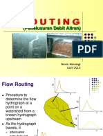 Flood Routing