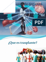 Trasplante de Organos