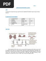 AM demodulation_envelope detector