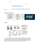 AM Demodulation - Envelope Detector