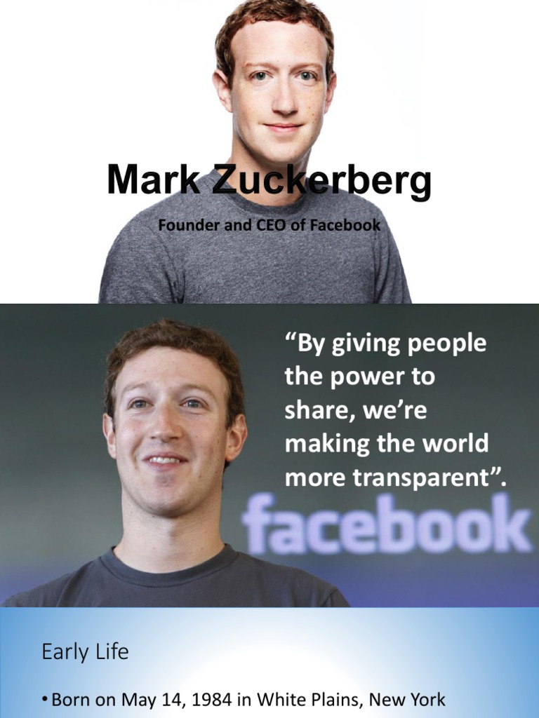 Mark Zuckerberg Pdf Mark Zuckerberg Social Network