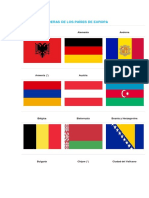 Banderas de Los Países de Europa