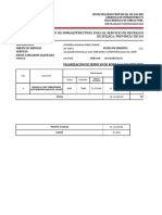 VAL. DE ORDEN DE SERVICIO N°00876