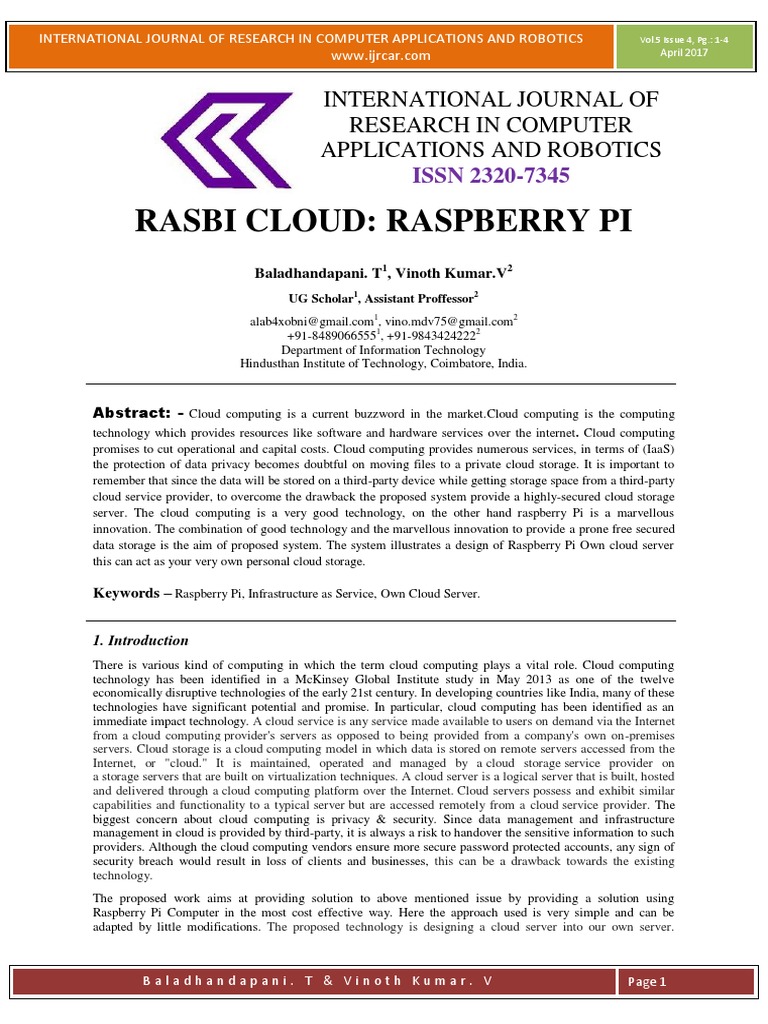 Raspberry Pi Cloud Server Solutions | PDF | Secure Shell | Cloud Computing