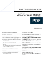 AccurioPressC2060PartsManual PDF