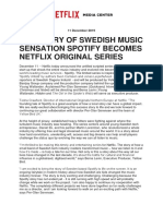 Press Release Netflix Spotify Untold