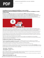 3 Problemas de Uma Migração WordPress e Como Resolver - Blog ISBrasil