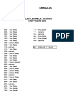 CAMIN U5 Locuri Eliberabile La 30 Septembrie 2018