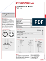 En18330-3!02!18 - tfp100 - Sonda de Temperatura Pt100