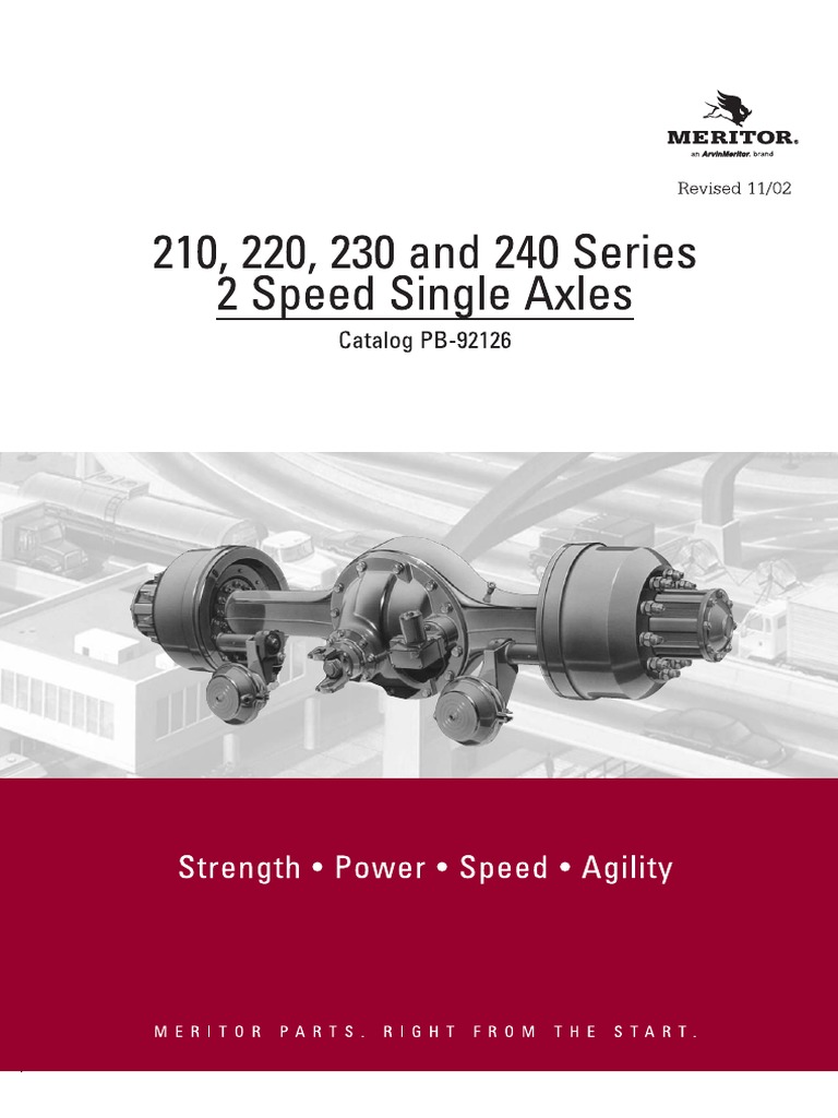 Diferencial Meritor 23 240 PDF | PDF
