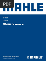 Mahle Catalogo Filtros 2019 - 2020