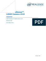 LiDAR Camera L515 Datasheet Rev001