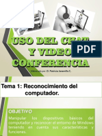 Uso Del Chat y Video Conferencia - 1 Reconocimiento Del Computador PDF