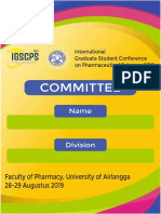 ID Card Panitia IGSCPS
