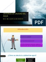 Criterios de Calidad Del Agua PDF