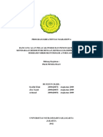 PKMP Rancang Alat Pelacak Posisi Dan Penonaktifan Mesin PDF