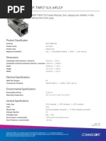 2153449-4 Amp-twist Slx 6as Gy- Jack Gris Cat 6a