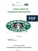 Journal Starbucks Analisis-Strategic Choice