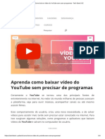 Como baixar vídeo do YouTube sem usar programas - Tech Start XYZ.pdf