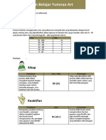 Penilaian Kegiatan Belajar Yumnaa Art - Eva