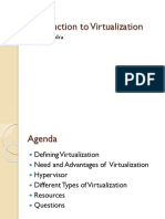 IntroDuction To Virtualization