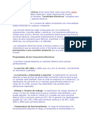 Tipos de empalmes, derivaciones y conexiones eléctricas utilizadas en  instalaciones residenciales y comerciales, PDF, Corriente eléctrica