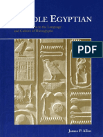 Allen - Middle Egyptian - 2000 PDF