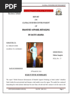 Download GBE Report on Apparel Retailing in Saudi Arabia by Nikita Sanghvi SN44031810 doc pdf