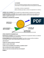 Avance Gestión de Calidad