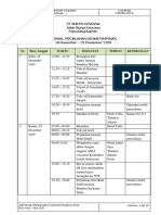 Jadwal Perjalanan Dinas