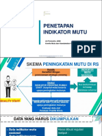 Penetapan Indikator Mutu